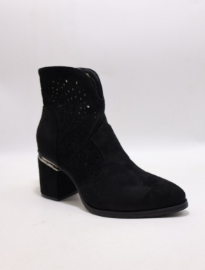 Botki damskie na obcasie (36-41) H252-1 BLACK